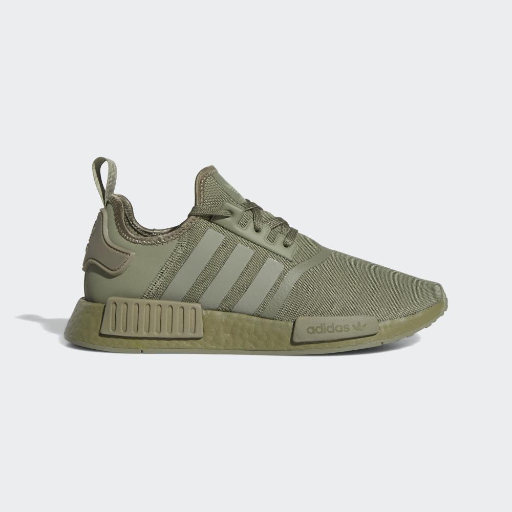 Adidas Men's NMD_R1 Originals Shoes Green/Black Ireland FW6415